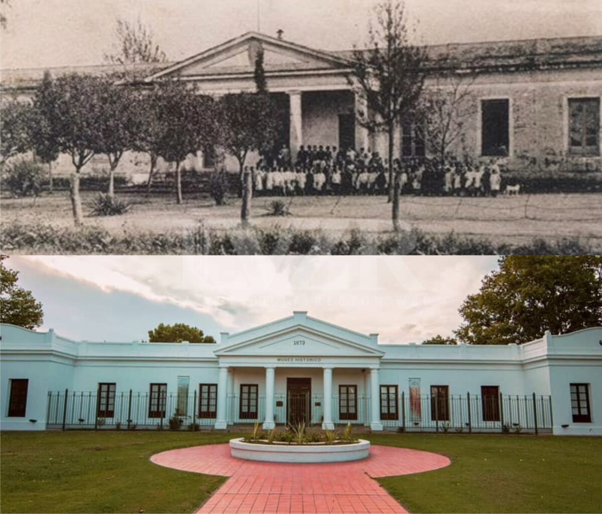 Muestra de la Escuela Sarmiento en el Museo Histórico de la Colonia San Carlos 