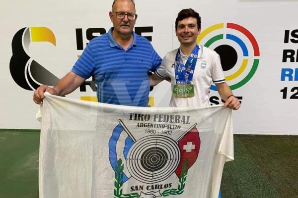 Alexis Eberhardt quien, representando a nuestro país, compitió en la Copa Sudamericana