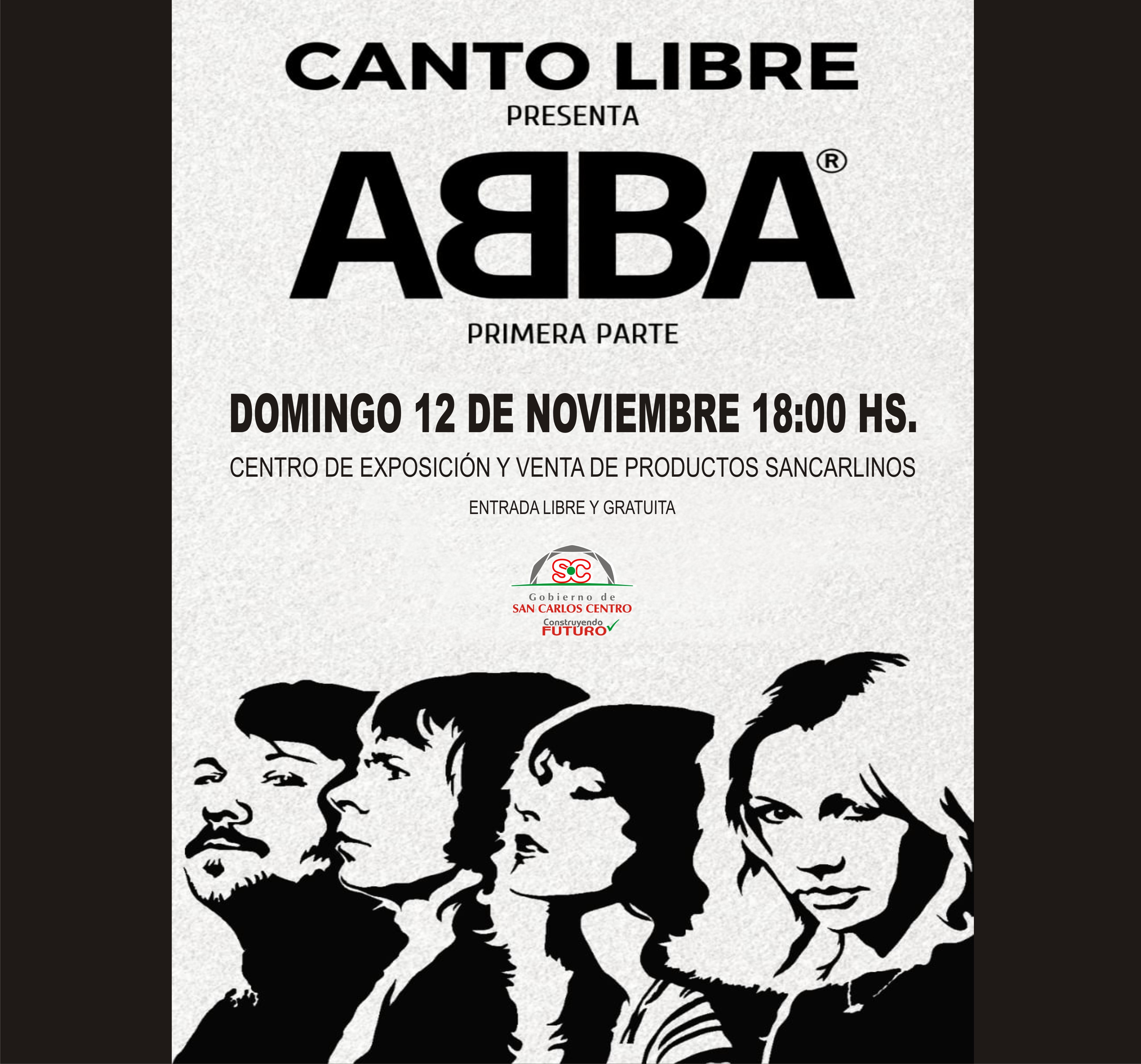 Domingo 12 de noviembre “Canto Libre” en el Centro de Exposición y